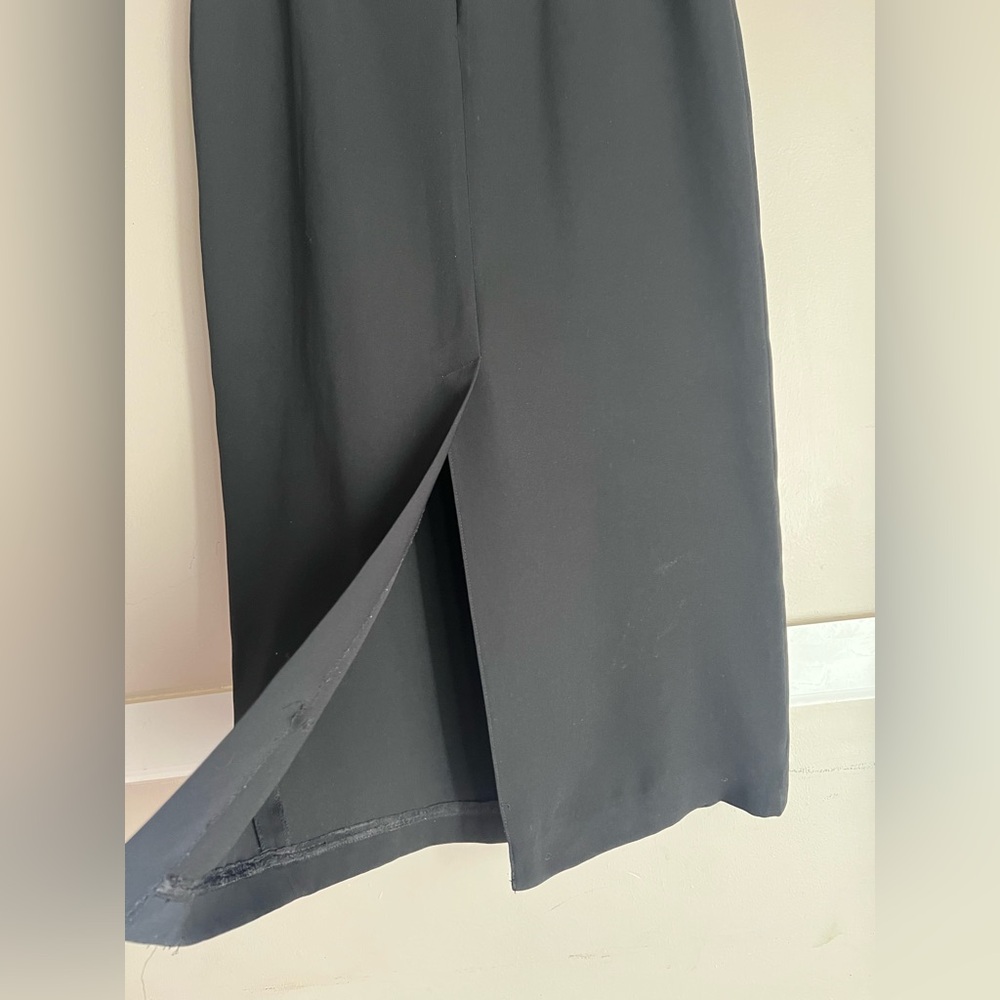 Style & Co. Classic Black Maxi Skirt Size 12 - Picture 4 of 5